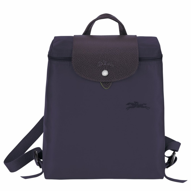 Purple Longchamp Le Pliage M Men's Backpack